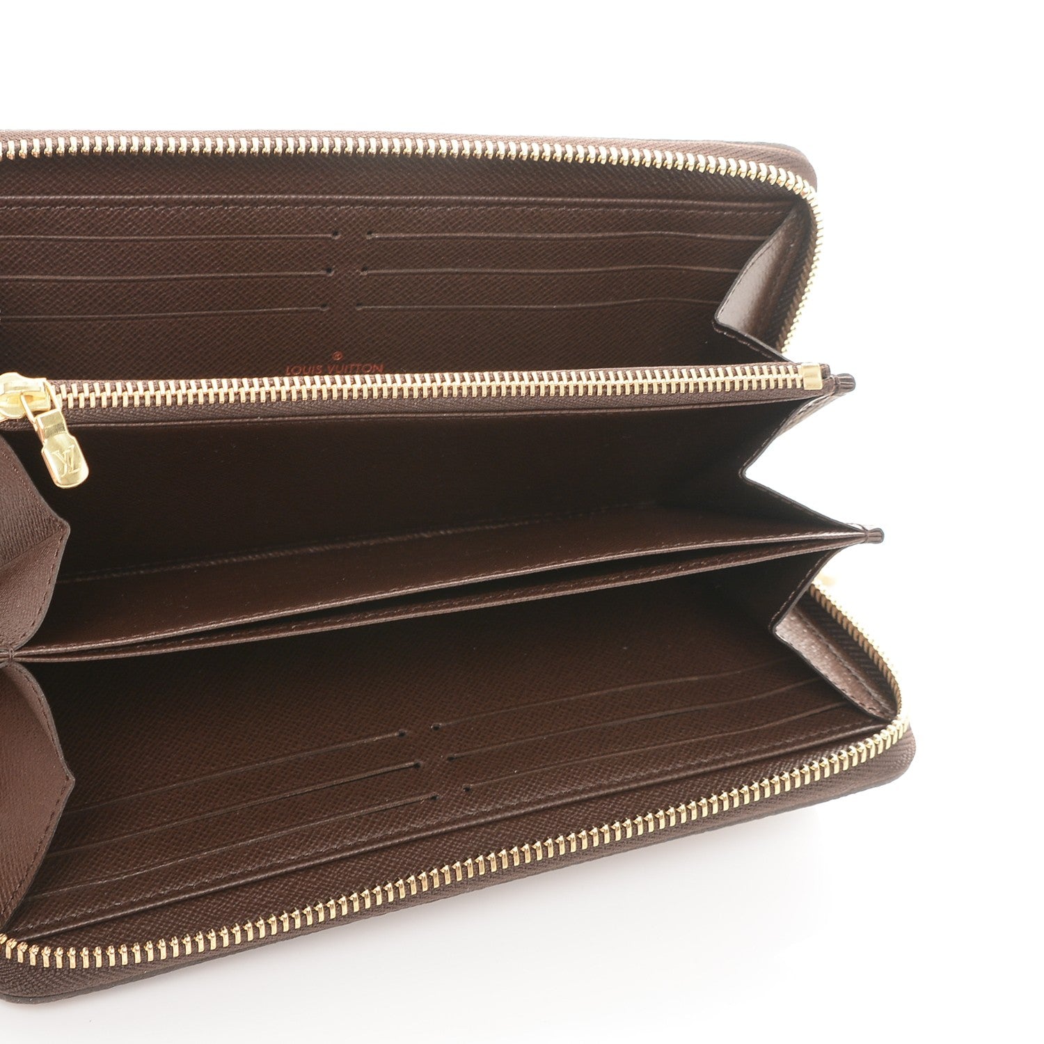 Louis Vuitton Damier Ebene Zippy Wallet 5 of 6