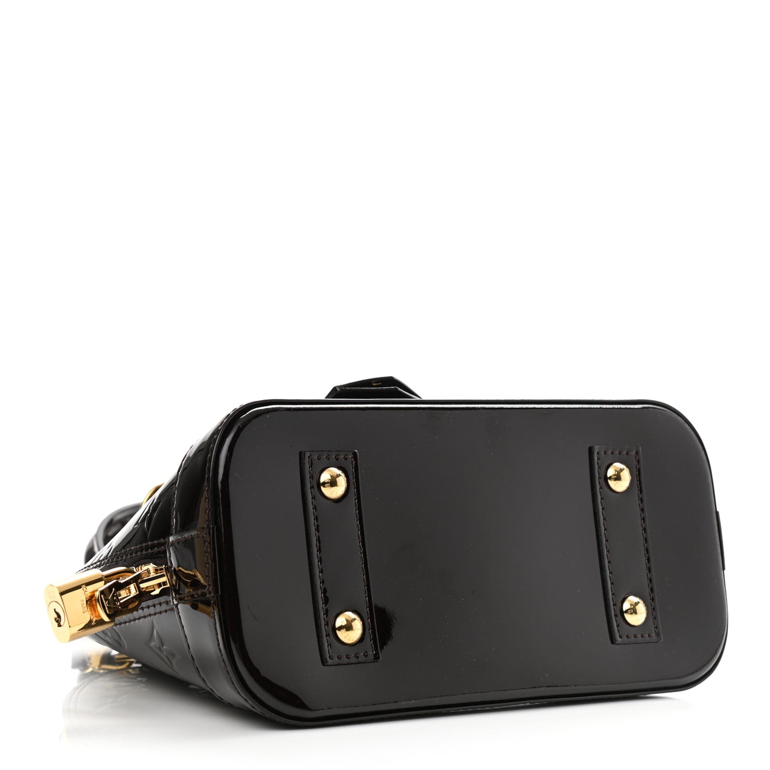Louis Vuitton Vernis Alma BB Amarante 4 of 10