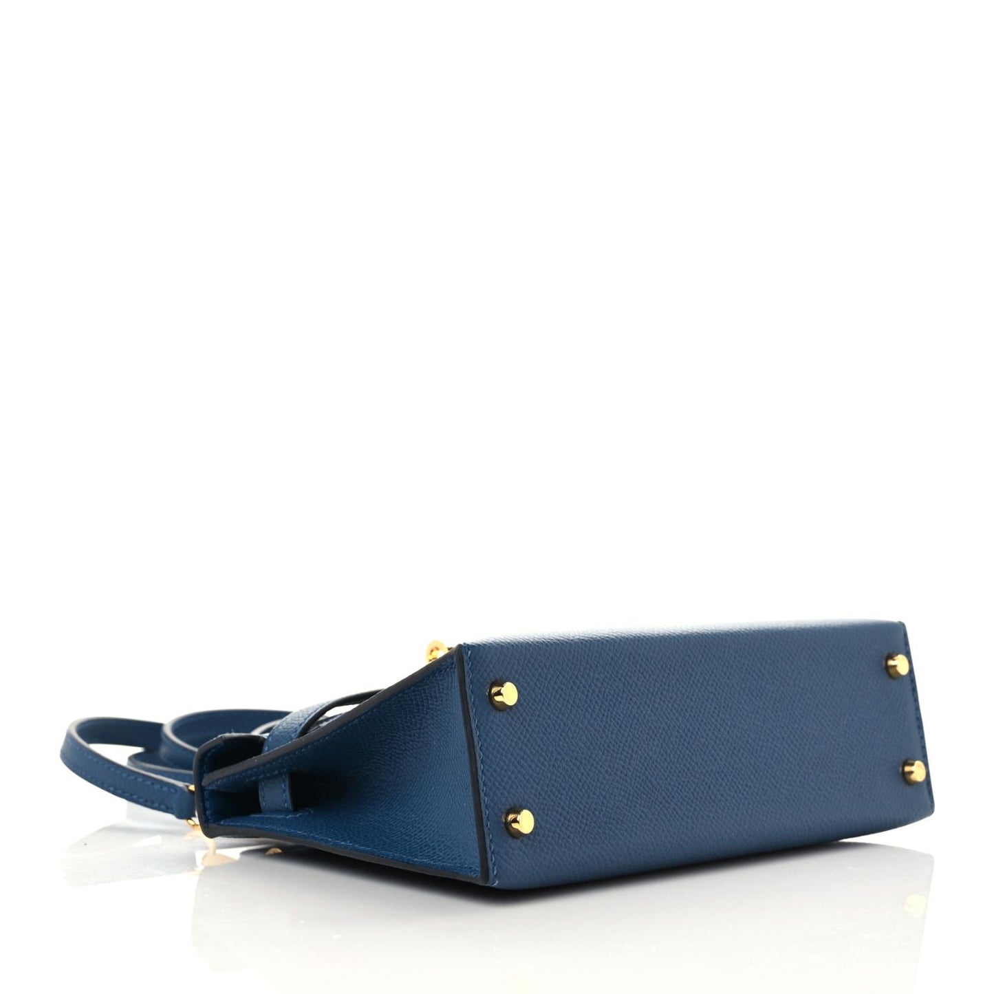 Epsom Mini Kelly Sellier 20 Deep Blue