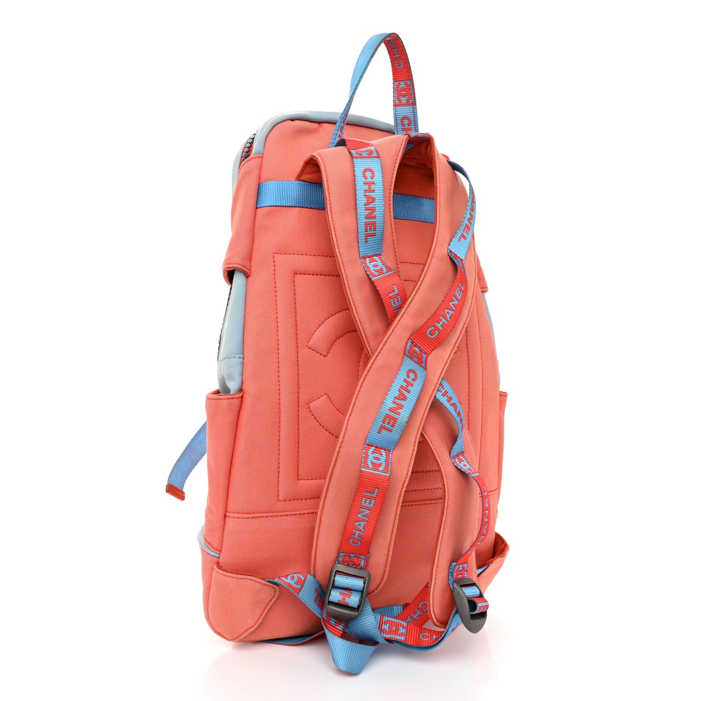 Nylon Sports Backpack Multicolor