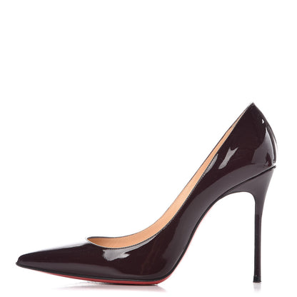 Christian Louboutin Patent So Kate 100 Pumps 36.5 Burgundy 1 of 9