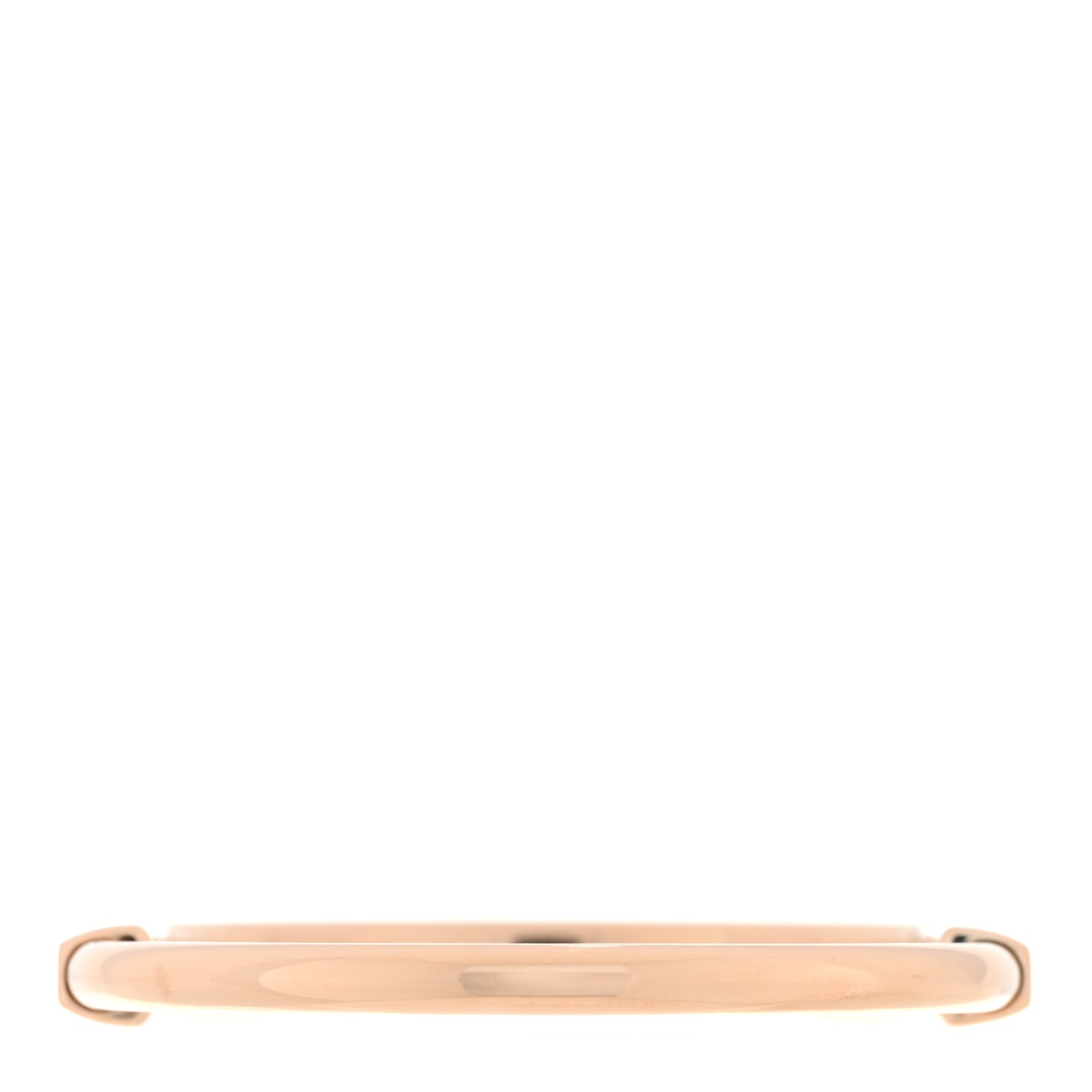 18K Rose Gold Tiffany Lock Bangle Bracelet