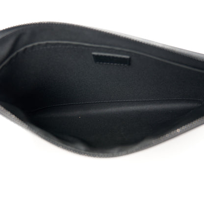 Louis Vuitton Monogram Eclipse Pochette To-Go Black 6 of 9