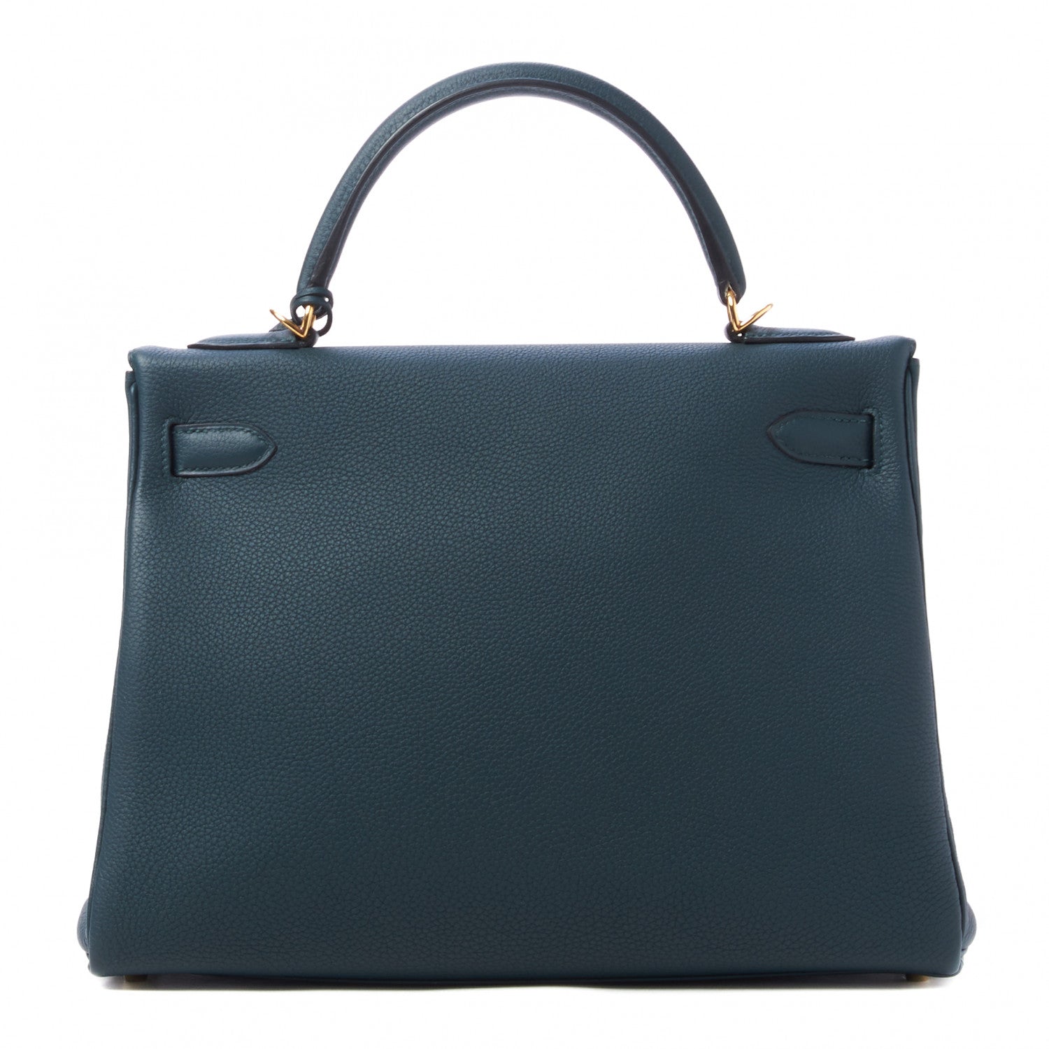 Hermes Togo Kelly Retourne 32 Vert Cypress 3 of 33