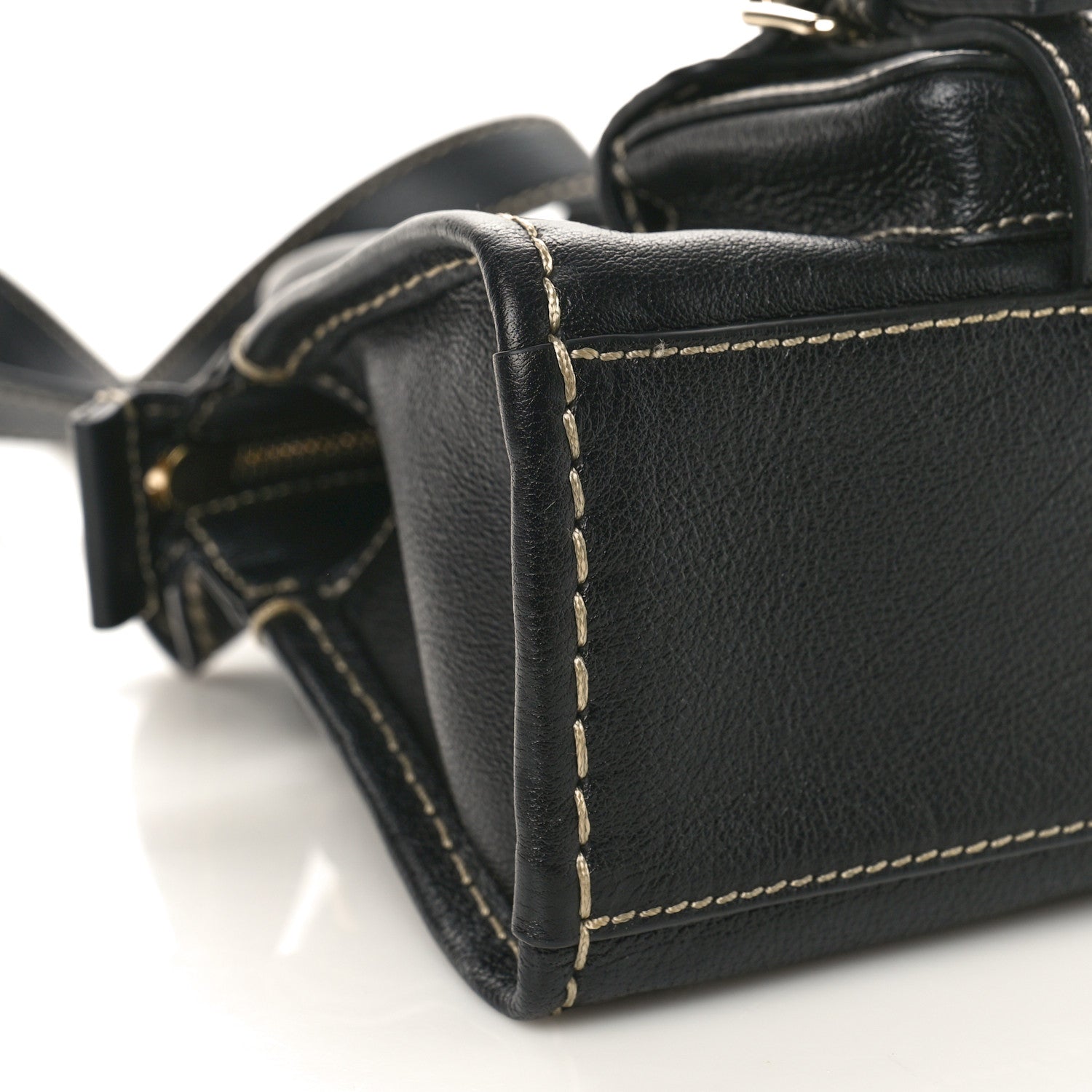 Chloe Buffalo Mini Edith Sepia Black 8 of 9