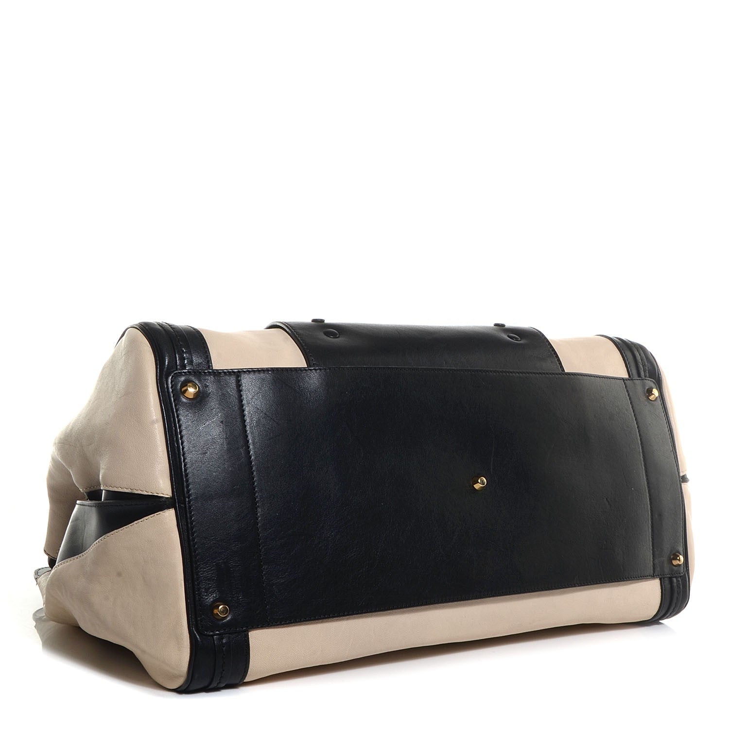 Chloe Calfskin Large Alice Satchel Husky White 4 of 9