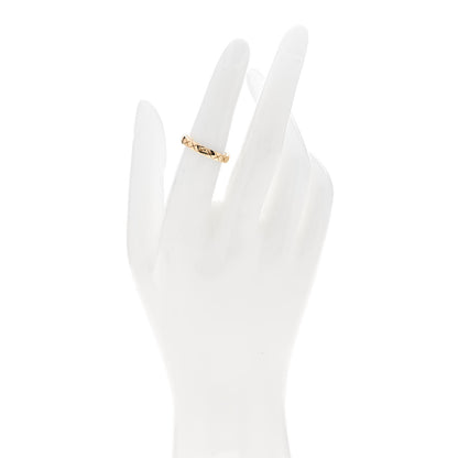 Chanel 18K Yellow Gold Mini Coco Crush Ring 52 6 2 of 5