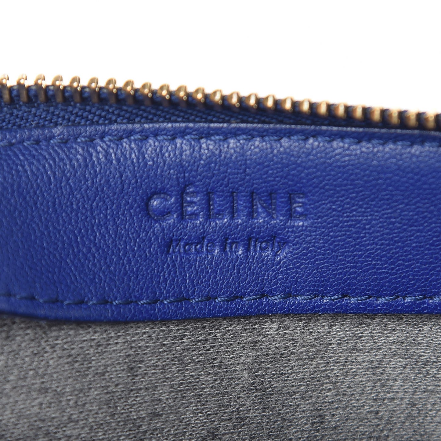 Lambskin Small Trio Crossbody Bag Violet Blue