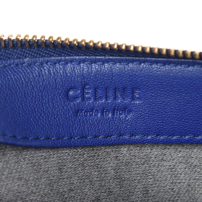 Celine Lambskin Small Trio Crossbody Bag Violet Blue 8 of 15