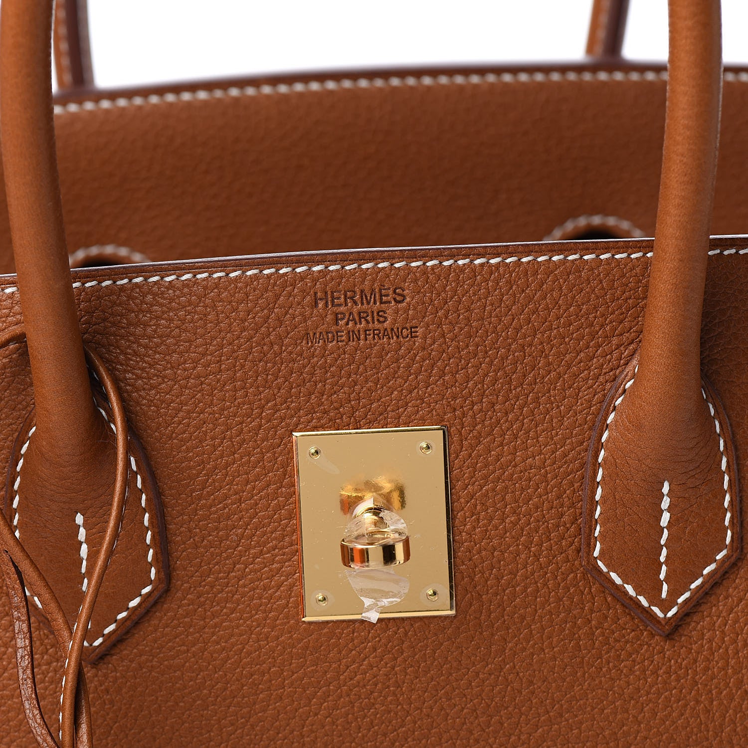 Hermes Natural Barenia Faubourg Birkin 35 Fauve 18 of 32