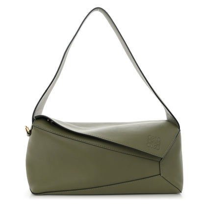 Loewe Calfskin Puzzle Hobo Avocado 1 of 10