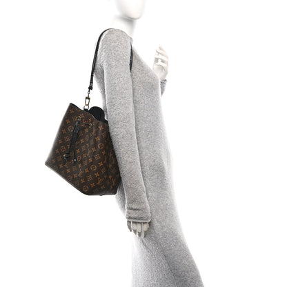 Louis Vuitton Monogram Neonoe MM Black 2 of 10