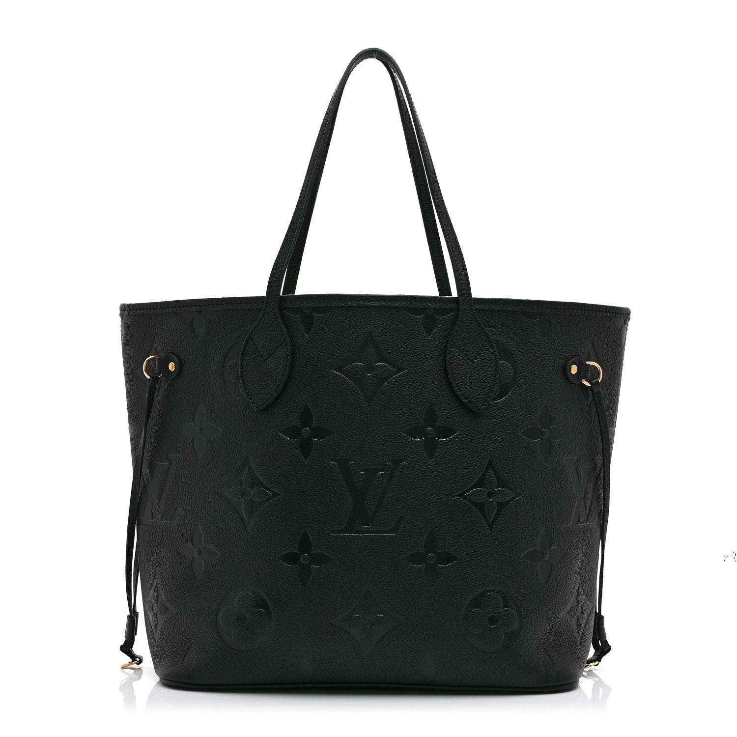Louis Vuitton Empreinte Monogram Giant Neverfull MM Black 1 of 10
