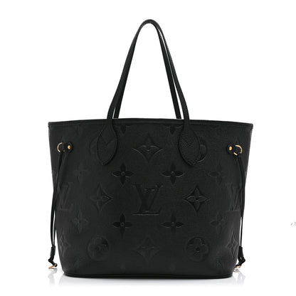 Louis Vuitton Empreinte Monogram Giant Neverfull MM Black 1 of 10