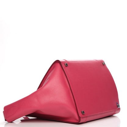 Celine Grained Calfskin Medium Phantom Luggage Fuchsia 4 of 8