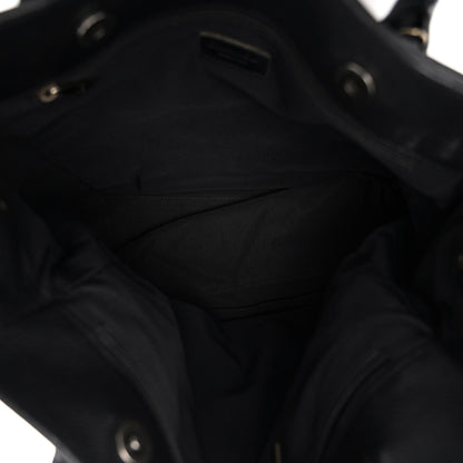 Chanel Caviar Tall Cerf Tote Black 4 of 9