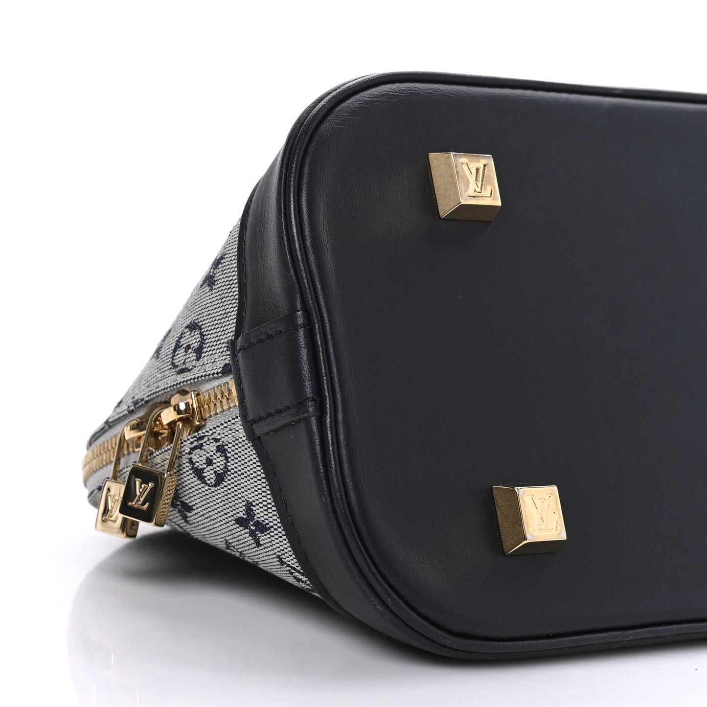 Mini Monogram Alma Long Blue