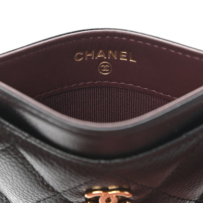 Chanel Caviar Quilted Card Holder Black 6 of 9