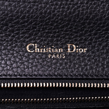 Christian Dior Grained Calfskin Medium Diorama Flap Bag Black 7 of 8