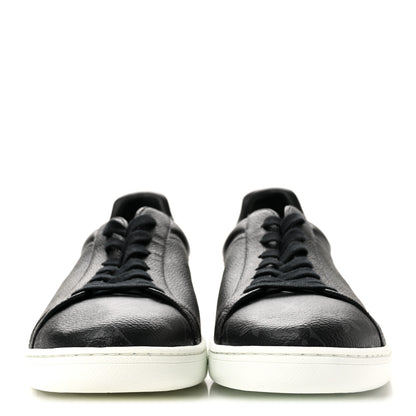 Louis Vuitton Calfskin Monogram Eclipse Luxembourg Sneakers 10 Black 3 of 9