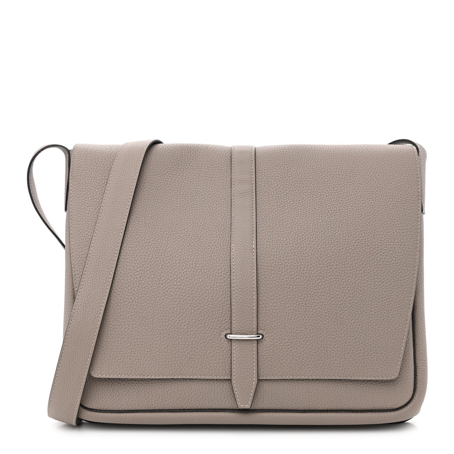 Hermes Togo Steve Light Messenger Gris Asphalte 1 of 11
