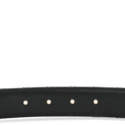 Chanel Calfskin Quilted CC Chain Belt 90 36 Black 5 of 7