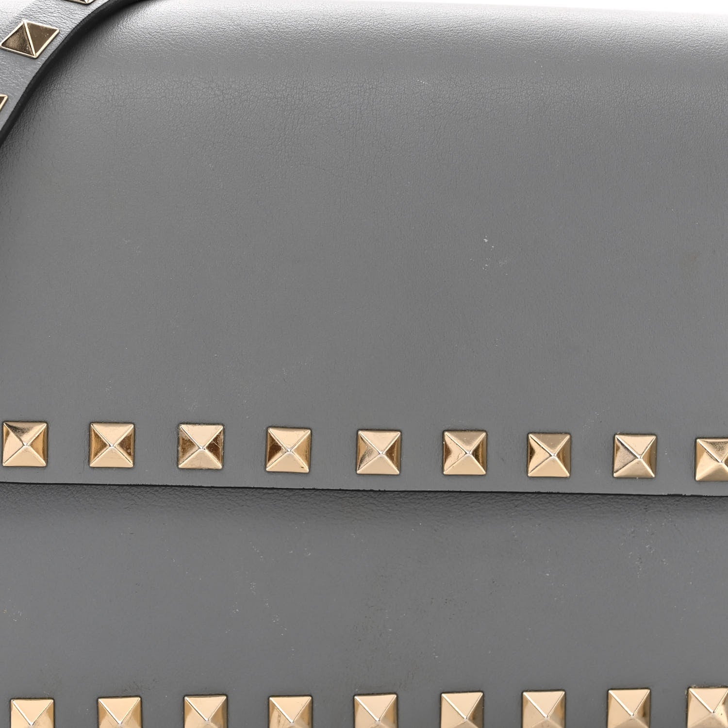Valentino Garavani Vitello Rockstud Flap Crossbody Bag Stone 7 of 11