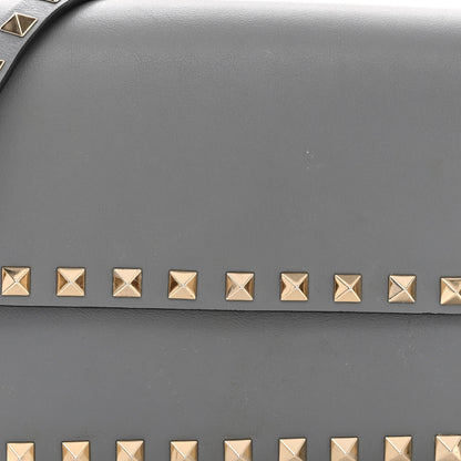 Valentino Garavani Vitello Rockstud Flap Crossbody Bag Stone 7 of 11