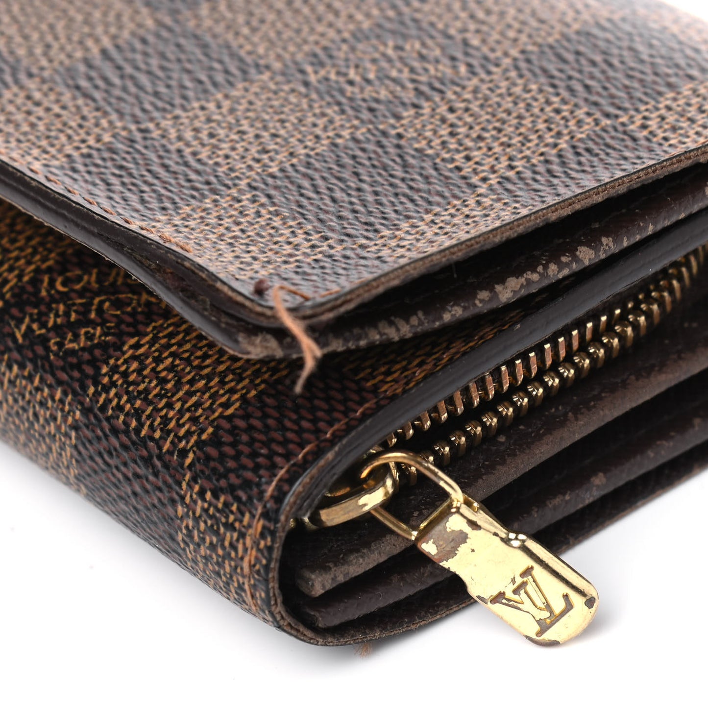 Damier Ebene Porte-Monnaie Billets Tresor Wallet