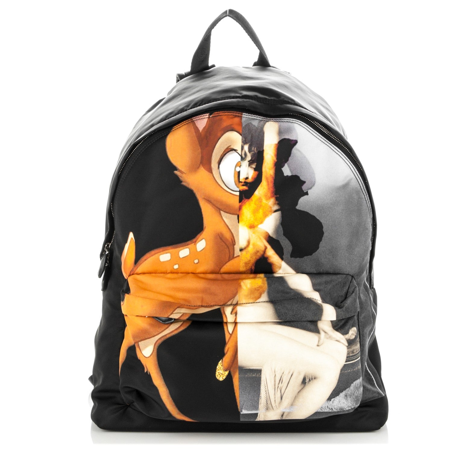 Givenchy Nylon Bambi Print Backpack Black 1 of 7