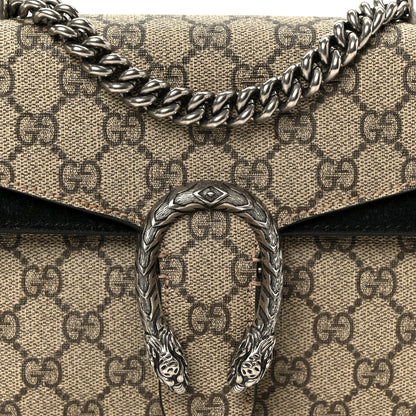 Gucci GG Supreme Monogram Mini Dionysus Shoulder Bag Black 8 of 10