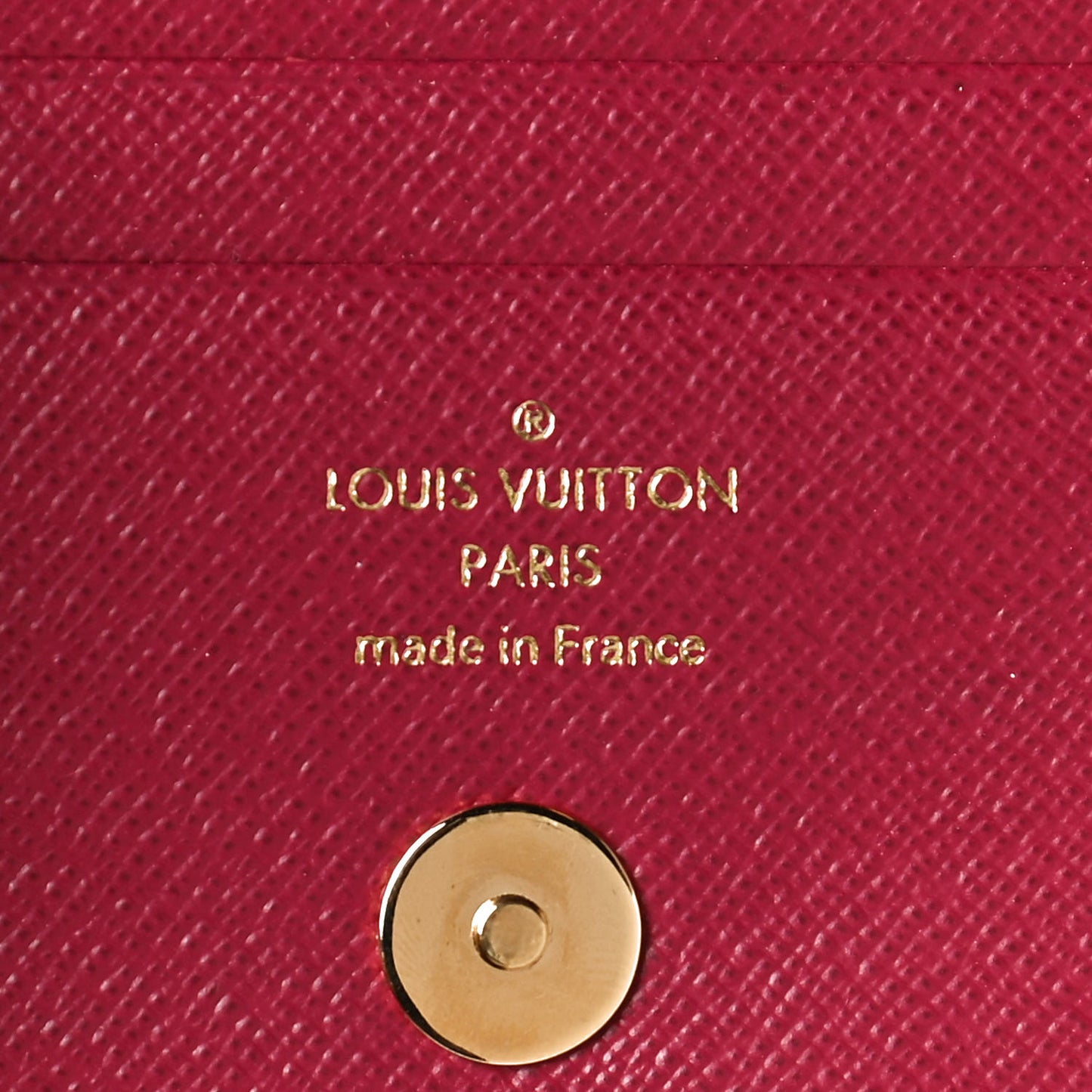 Monogram Adele Compact Wallet Fuchsia