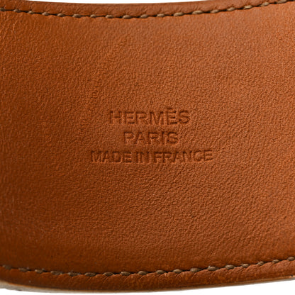 Hermes Epsom Collier de Chien CDC Bracelet S White 5 of 7