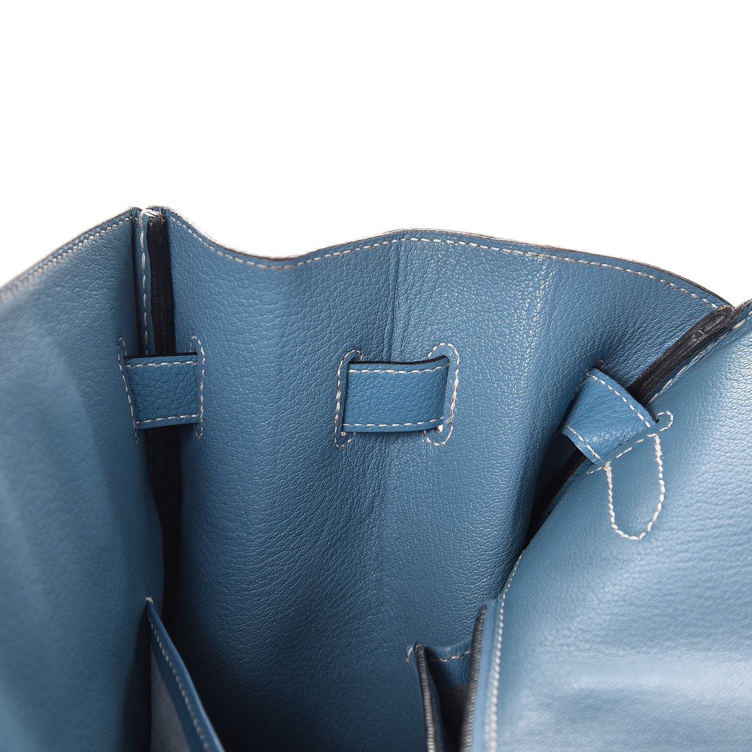 Hermes Togo Birkin 35 Blue Jean 30 of 39