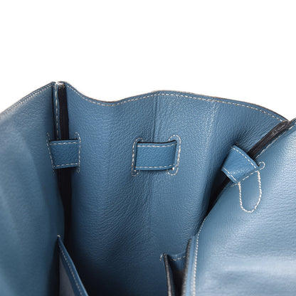 Hermes Togo Birkin 35 Blue Jean 30 of 39