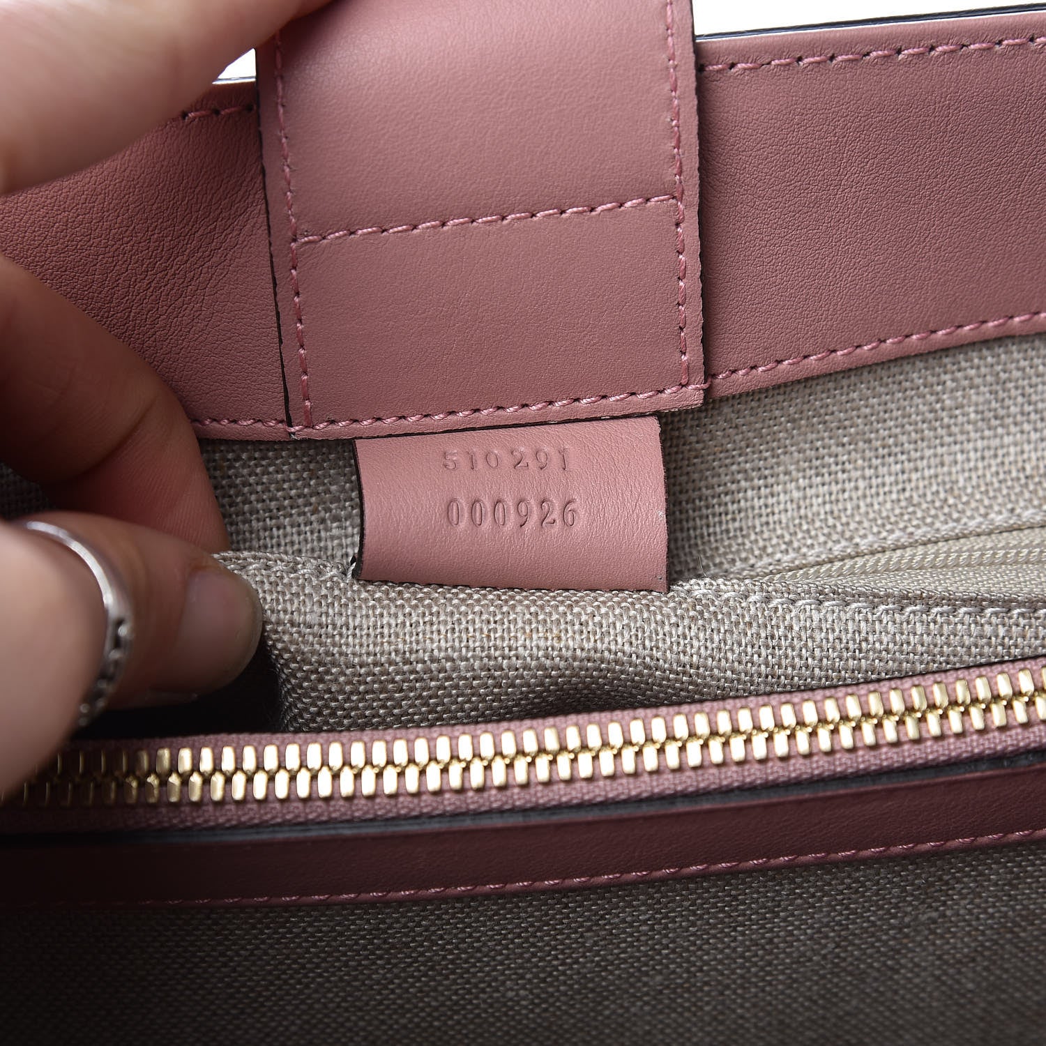 Gucci Soft Microguccissima Medium Tote Soft Pink 7 of 10