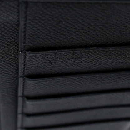 Hermes Epsom Bearn Gusset Wallet Black 14 of 14