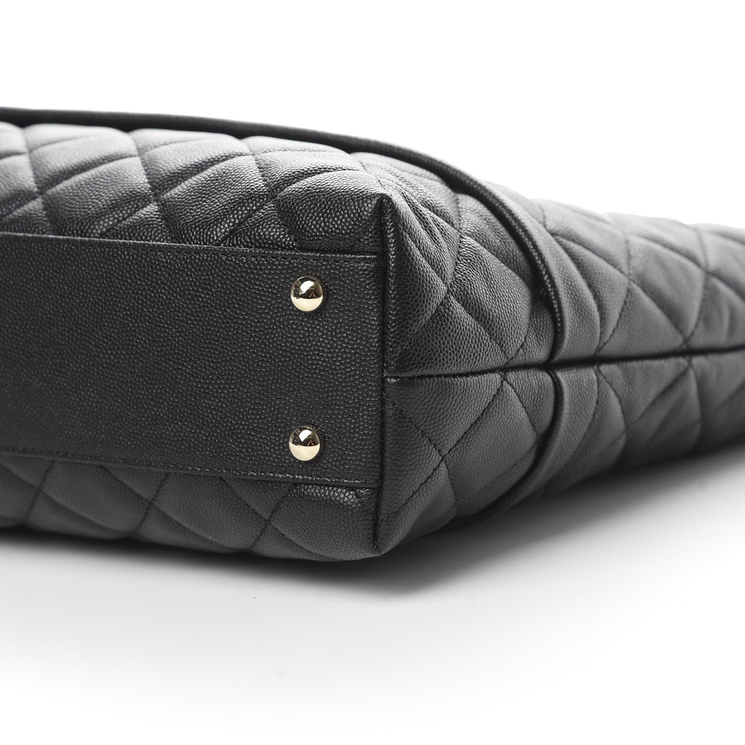 Chanel Caviar Quilted Rolled Up Tote Black 10 of 11