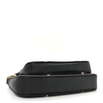 Louis Vuitton Empreinte Monogram Giant Multi Pochette Accessories Black Beige 4 of 11