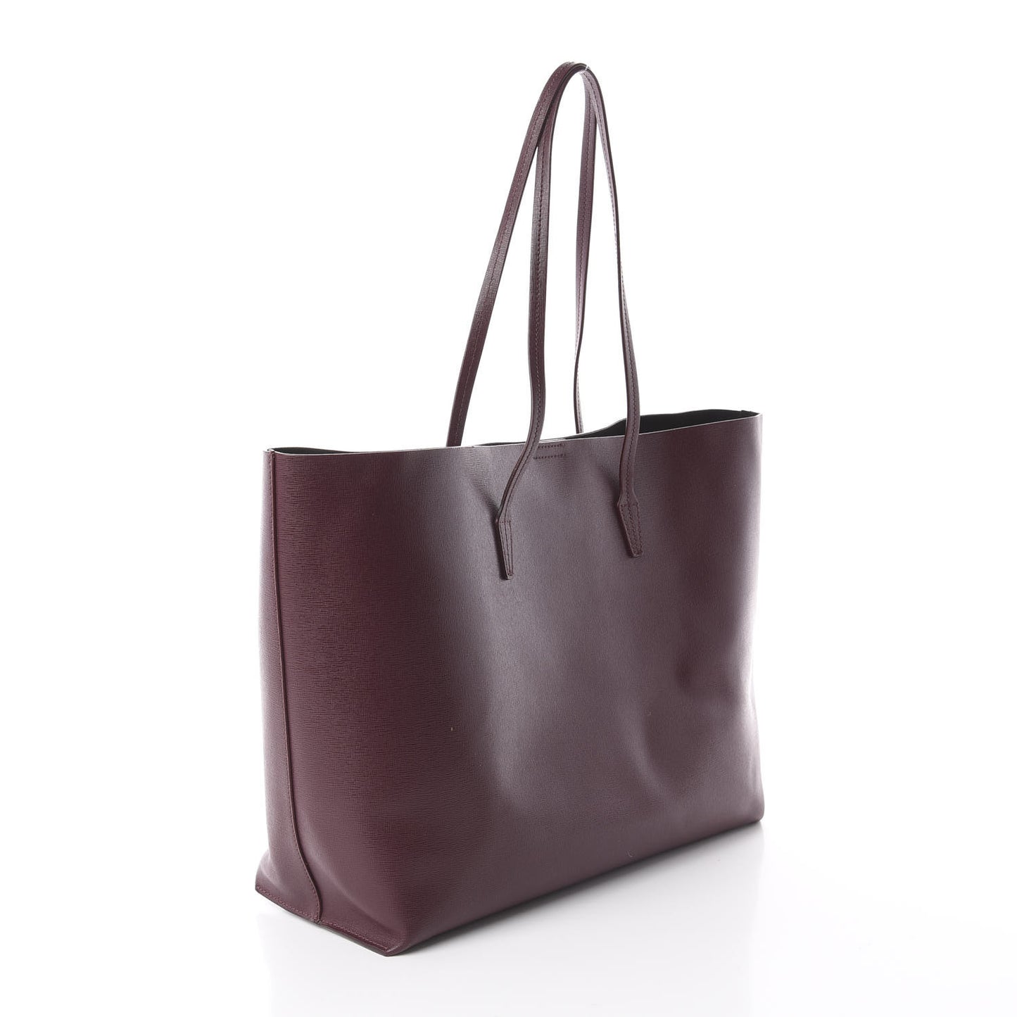 Saffiano Palazzo Medusa Tote Burgundy