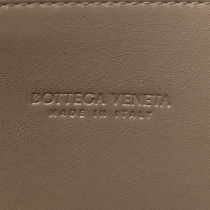 Bottega Veneta Suede Calfskin Intrecciato Andiamo Voyager Limestone 6 of 9