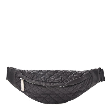 Chanel Nylon Quilted Waist Bag Black 1 of 10