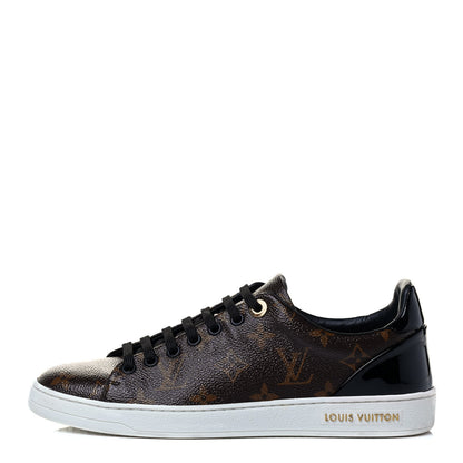 Louis Vuitton Patent Monogram Frontrow Sneakers 37.5 1 of 5