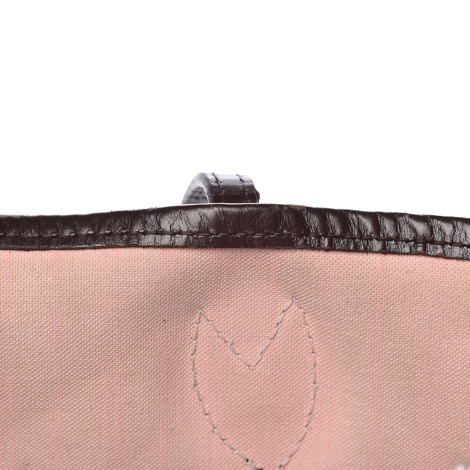 Louis Vuitton Damier Ebene Neo Neverfull MM Rose Ballerine 16 of 38