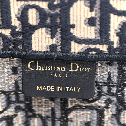 Christian Dior Oblique Large Book Tote Blue Multicolor 6 of 14