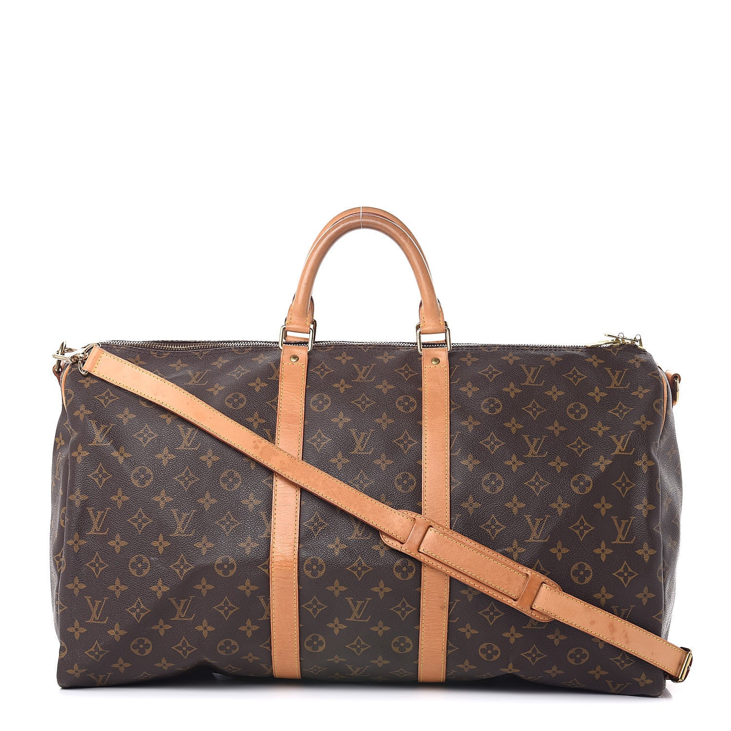 Louis Vuitton Monogram Keepall Bandouliere 55 1 of 17