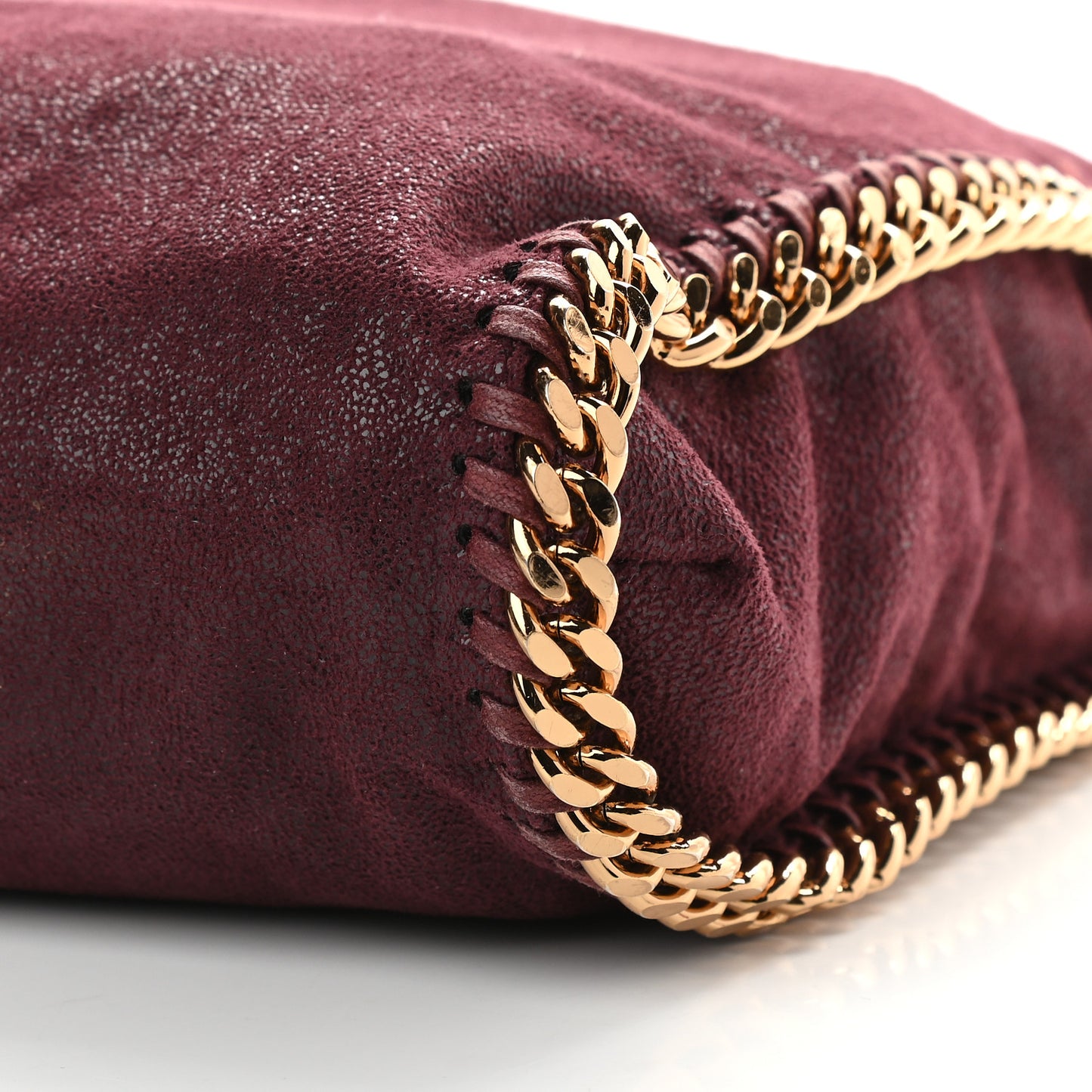 Shaggy Deer Small Falabella Tote Ruby