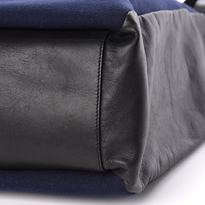 Givenchy Wool Tote Navy Black 7 of 13