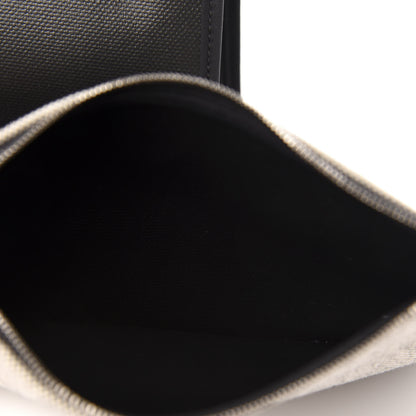 Hermes Toile H Berline Vache Hunter Herbag Zip PM 31 Black Ecru 12 of 15