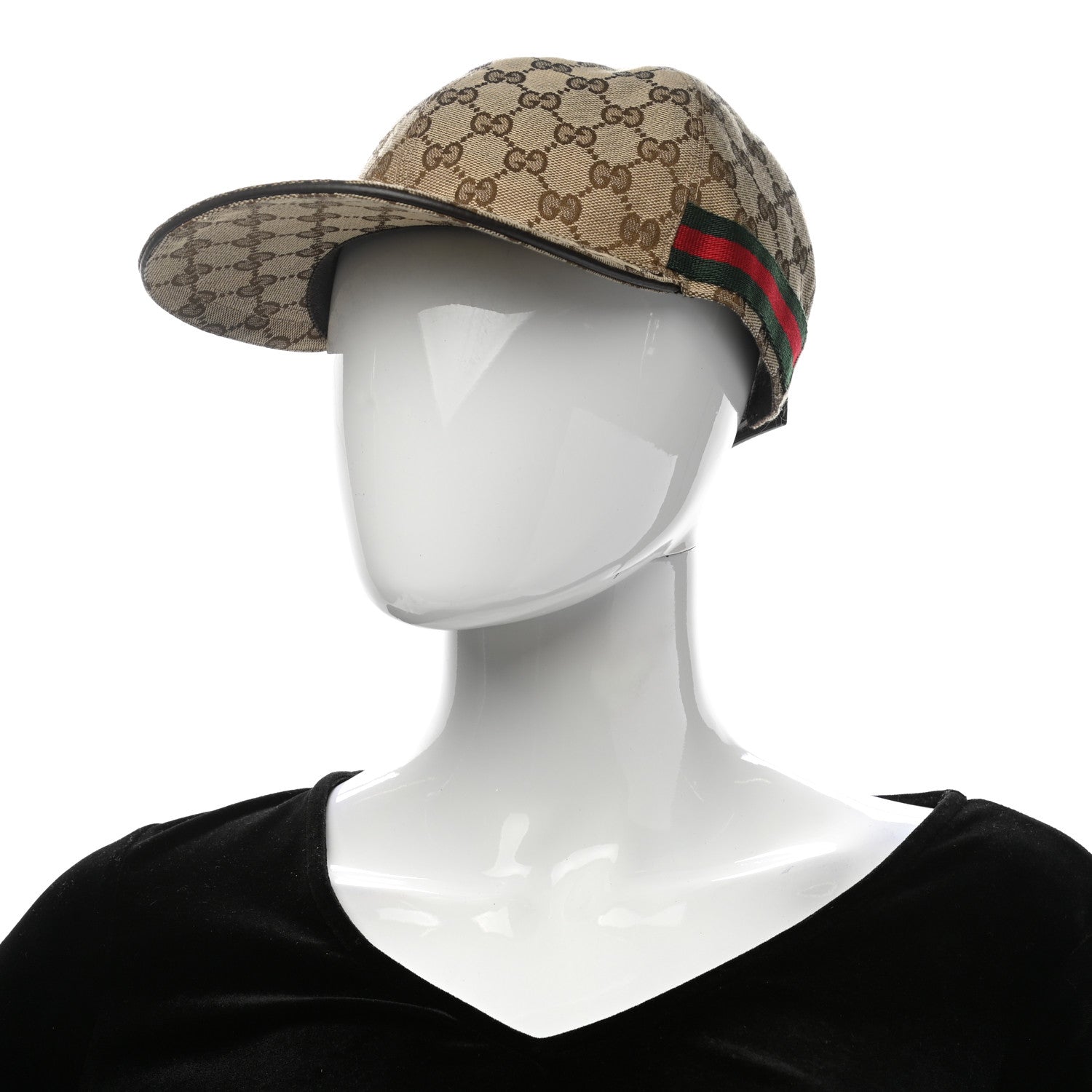 Gucci Monogram Web Baseball Hat L Beige Cocoa 2 of 9